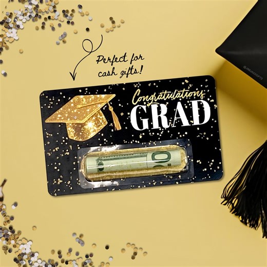 Graduation Money Card, Cash Holder Gift for Graduate, Class of 2026 Money Envelope, Creative Way to Give Grad Cash, DIY Money Card Kit, 5x3 - Etsy