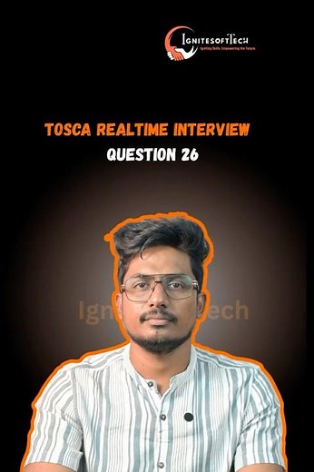 Q26) How do you Rescan the Modules in Tosca? | Tosca 100+ Real Time/Previous Interview Q & A