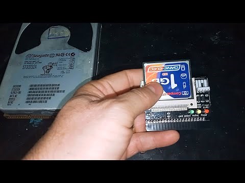 IDE Compact Flash Adapter Instalação em PC antigo