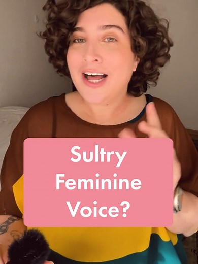 How to Develop a Sultry Feminine Voice | Transgender Voice Training