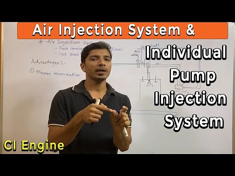 Air Injection System II Individual Pump Injection System II CI Engine II Diesel Engine Injection