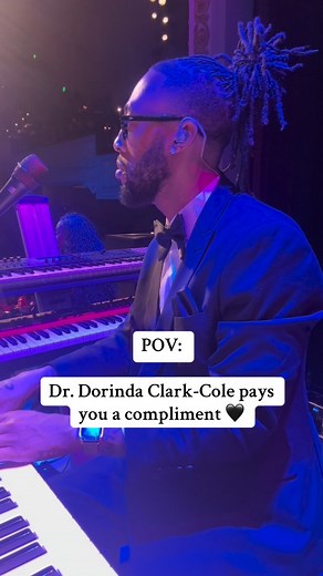 Charlïe on Instagram: "Excuse the buzz… Had a great weekend playing with THEE ONE AND ONLY “Aunty” (she made us call her that 🤣) @dorindaclarkcole at this years Holiday At The Temple. I guess I did alright 🤣🤣 Grateful for the opportunity and looking forward to the next!"