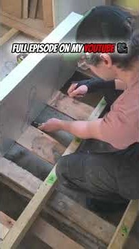 DIY Insulation Cutting: Router & Trimming Tips for Joists #shorts