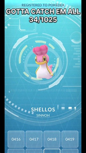 Can I Catch All 1025 Pokémon? #0422 Shellos