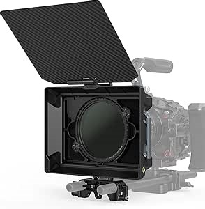 SMALLRIG Matte Box, Star-Trail Lightweight Multifunctional Modular VND Kit, with 95mm VND Filter Kit, Filter Frame, 15MM LWS Support, for DSLR Mirrorless Cameras - 3645