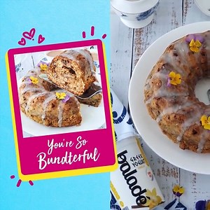 7.3K views · 68 reactions | If the pairing of Banana Walnut Bundt Cake and Baladé Vanilla Greek Yogurt were a place, this has gotta be where dreams are made of. Nom nom!  Prepared by @shaniyadu. | Baladé Farms | Facebook