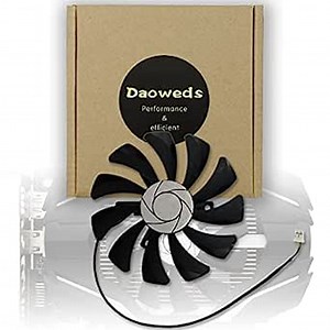Daoweds 88MM Graphics Card Fan HA9010H12F-Z GPU Cooler Fan for MSI Geforce GTX 1050 GTX 1050Ti 4G OC Video Card Cooling Fan Replacement
