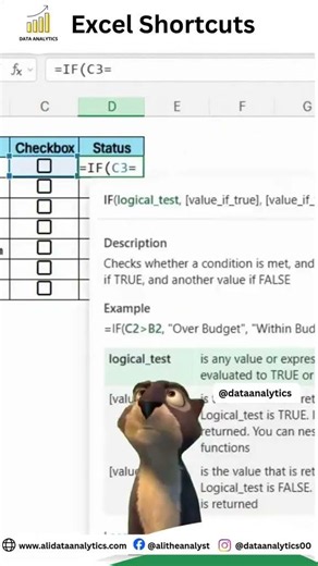 Manage All Tasks Automatically in Excel! 😲⚡🔥 #shorts