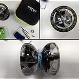 MAGICYOYO K3 Aurora-p Yoyo 2 Pack Set - Responsive & Unresponsive Dual Mode for Kids/Adults, Professional Fingerspin Trick Yoyo, Includes 12 Yo-yo Strings, Bearing Tools & Case