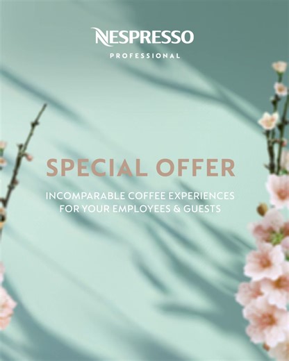 Elevate every coffee break with the Zenius coffee machine & Aeroccino XL for just £59*. #NespressoProfessional #CoffeePromotion #OfficeCoffee | Nespresso | Facebook