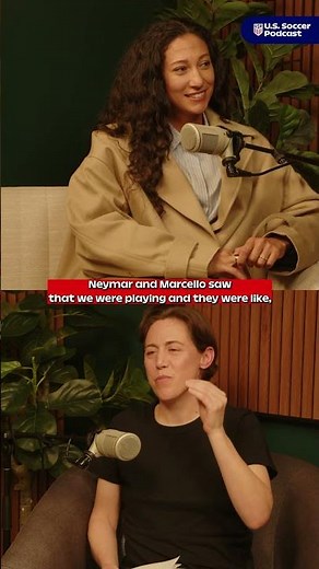Christen Press played table tennis with Neymar once ...