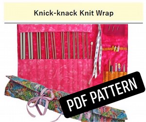 Knick-knack Knit Wrap- as Seen on Sewing Street TV (PDF Pattern, Knitting Accessories) - Etsy UK