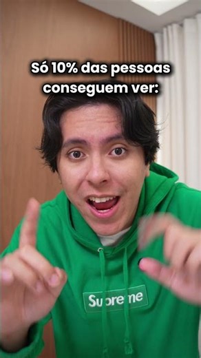 Somente 10% das Pessoas conseguem ver isso 😱