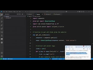 Python 3 BeautifulSoup to Crawl Website & Generate XML Sitemap & Download it to Local Machine