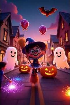 Cursed Witch AI Video | My First Short The Pumpkin Parade