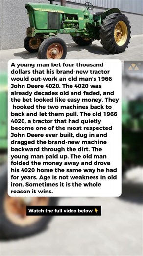 The 1966 John Deere 4020 That Won the Bet