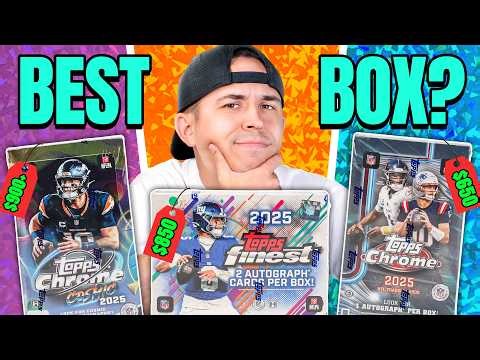 Which $700 Topps Football Box Is The Best? 🤔 *Chrome vs Finest vs Cosmic*