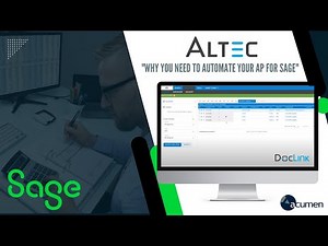 Automating AP for Sage 300: DocLink Demonstration