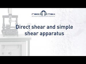 Direct shear and simple shear apparatus