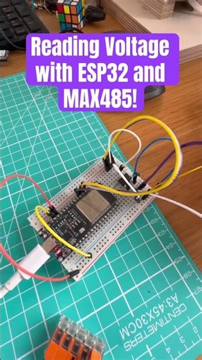 ESP32-C6, a MAX485 and an SDM120M energy meter!!