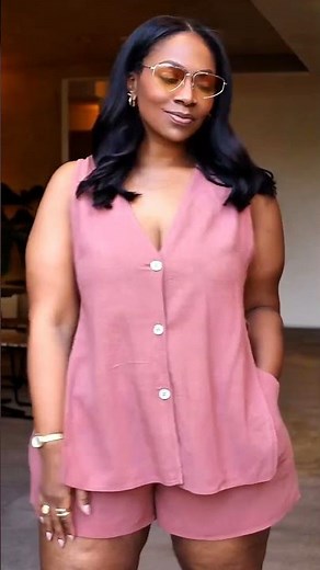 Feminine, Fierce, and in Shorts – A Black Woman’s Manifesto #plussize#womensfashion