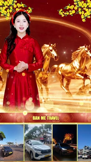 BAN MÊ TRAVEL - TAXI DU LỊCH – TOUR TÂY NGUYÊN TRỌN GÓI – PHỤC VỤ XUYÊN TẾT Bạn đang lên kế hoạch khám phá Tây Nguyên? Hãy để BAN MÊ TRAVEL chuyên taxi du lịch & tour Tây Nguyên trọn tour, phục vụ mọi hành trình tham quan – nghỉ dưỡng – trải nghiệm: ✅ Nhận tour gia đình – nhóm bạn – đoàn khách ✅ Xe đời mới 4/7/16/18 chỗ – rộng rãi, sạch sẽ, tài xế nhiệt tình ✅ Lịch trình linh hoạt theo yêu cầu ✅ Phục vụ 24/7 – xuyên Tết, không nghỉ 👉 Ngoài tour du lịch, bên mình còn có: 🚕 Xe ghép đi các huyện,