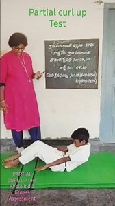 partial curl up test khelo india fitness Assessment