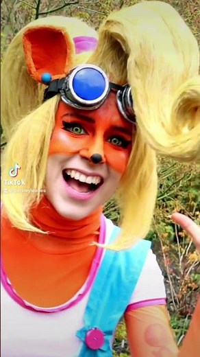 Coco Bandicoot cosplay from Crash Bandicoot at CosXpo 2023