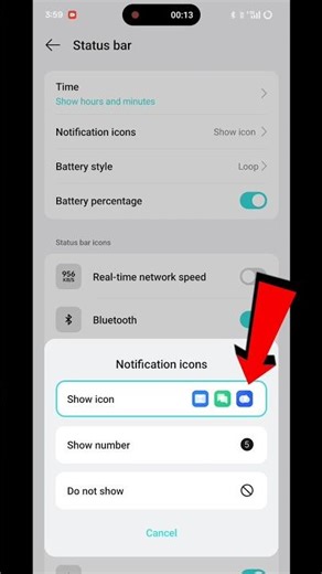 How to change notification style in realme | Notification Style Change Karen 2026 | #realme| #shorts