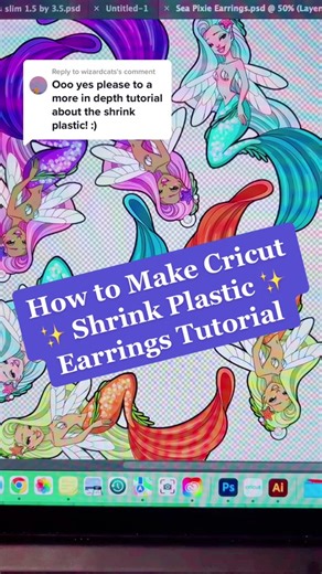 Shrink Plastic Baking Tutorial for Cricut Projects