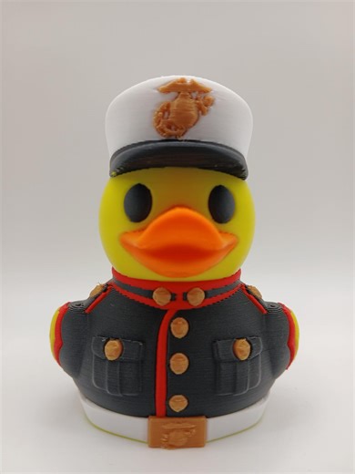 USMC Marine Corps Dress Blues Duck - 3D Printed Dash Accessory - Etsy Canada
