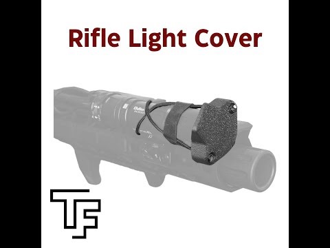 Rifle Light Cover Install Video - Tactical Force USA - Flashlight Lens Cap for Surefire/Streamlight