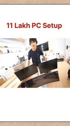 Piyush New Gaming PC Steup #souravjoshivlogs #piyushjoshi #shorts