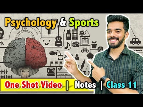 Psychology and Sports | Class 11 | Unit - 9 | FREE Notes 🔥