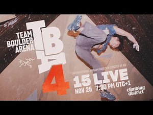 Live 🇬🇧 Team Boulder Arena 4 - November 15th, 2025
