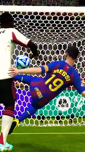 MESSI RAINBOW FLICKS THE GOALIE AND ACROBATICALLY FINISHES🌟🤑❤️