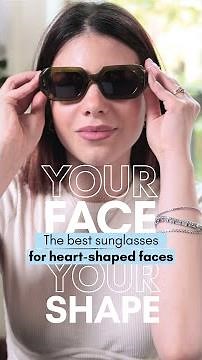 How to find the best sunglasses for heart-shaped faces | Miaburton.com | The Eyewear Place