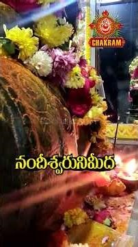 నందీశ్వరుని అనుమతిలేకుండా దర్శనం చేస్తే శివనిర్మాల్యం తొక్కితే ? #pradosh #nandi #trayodasi