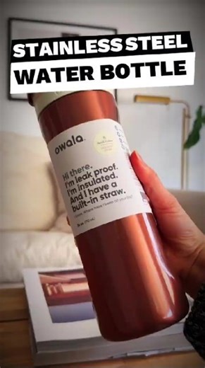 Insulated Stainless Steel Water Bottle with Straw | BPA-Free Sports Bottle for Travel & School