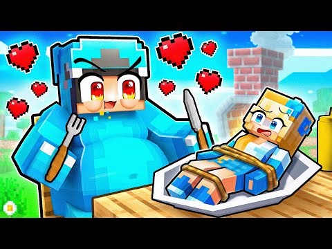 Omz EATS CRYSTAL in Minecraft!