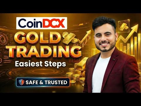CoinDCX Se Gold Trading Kaise Kare? | FIU Registered Legal Exchange (Step-by-Step)
