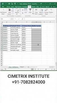 How to Use Data Validation in Excel (Step-by-Step Tutorial)