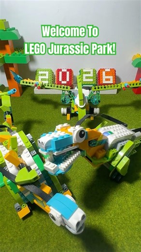Welcome To LEGO Jurassic Park! | Fun LEGO Engineering & Coding