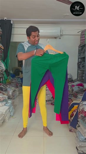 Ladies Leggings Wholesale | Cotton Hosiery + Spandex | 20–25 Colors | Free Size | Surat Market