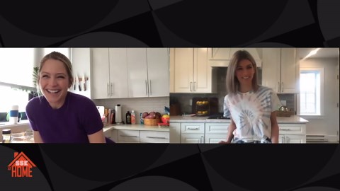 Sara bakes an amazing pumpkin streusel bread