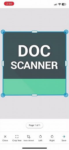 How to convert JPG Files to PDF with Document Scanner App on your iOS device.