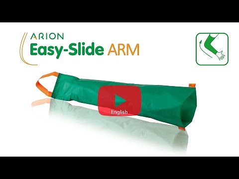 Arion Easy-Slide Arm, donning aid for medical compression arm sleeves (EN video instructions)