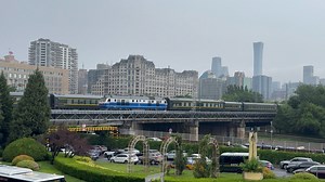 【中国铁路】00454次回送沈局隧道检999499进北京站