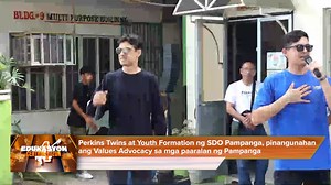 Isang makabuluhang programa ang isinagawa ng SDO Pampanga sa ilalim ng Youth Formation Division katuwang ang Values Advocacy Partners, ang Perkins Twins. Binisita ng grupo ang iba’t ibang paaralan sa Pampanga upang palakasin ang kamalayan ng kabataan sa moralidad, pananampalataya, at mabuting asal. Tinutukan yan ni Marilyn Escoto | DepEd Regional Office III