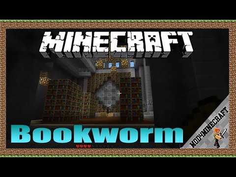 Bookworm Mod 1.16.1/1.12.2 & Tutorial Downloading And Installing For Minecraft